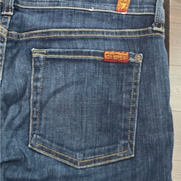 7 For All Mankind The Skinny Jeans Women’s size 32 - Picture 3 of 5